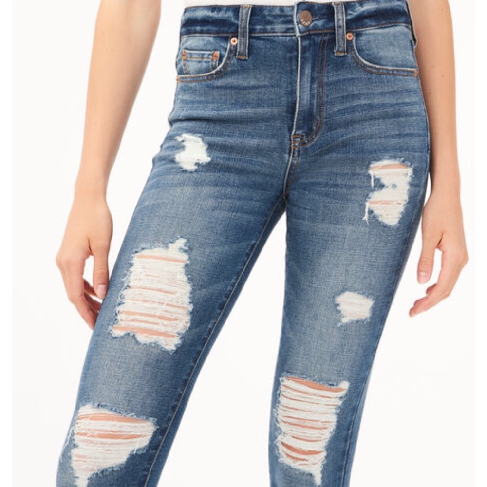 Aero Flex Effect High Rise Jegging Size 8 Regular